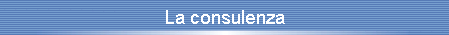 La consulenza