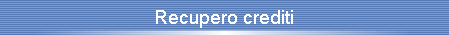 Recupero crediti